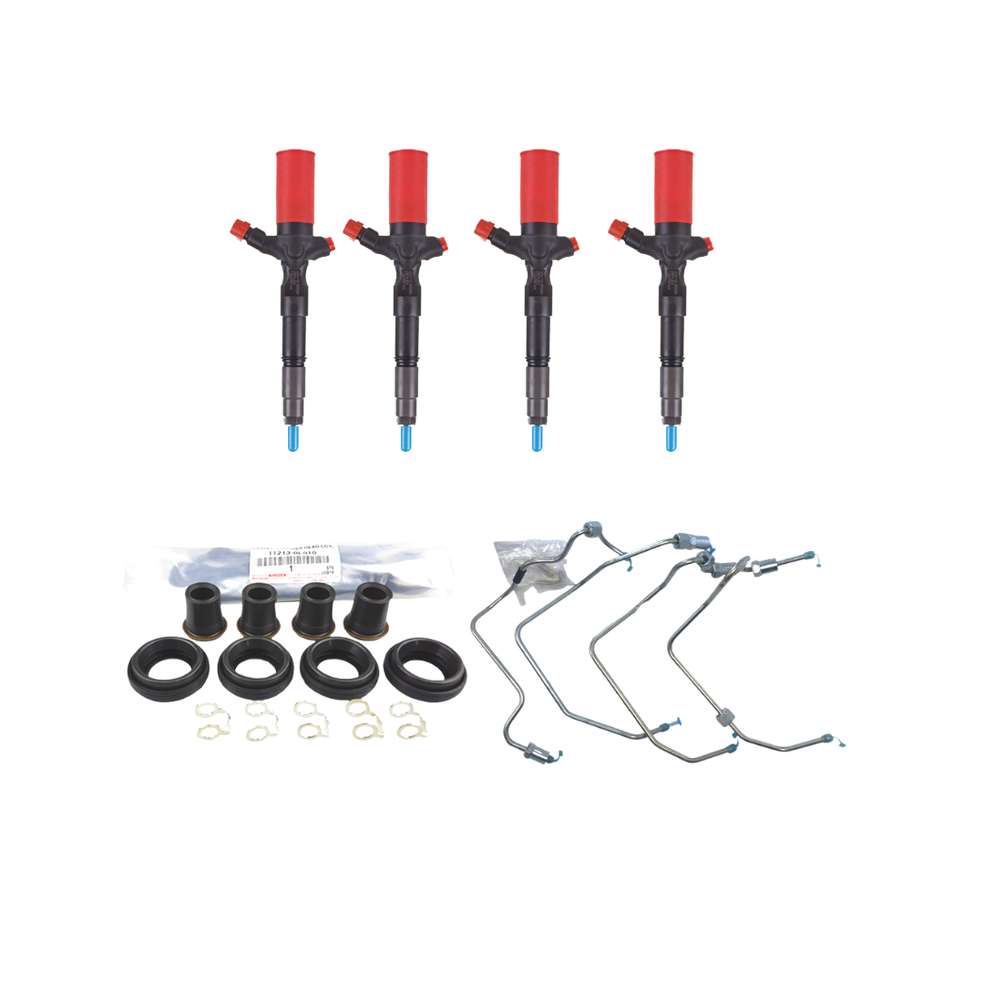 Blueprinted Injector Bundle for Toyota Hilux 1KD-FTV Euro 3 (095000-8290)
