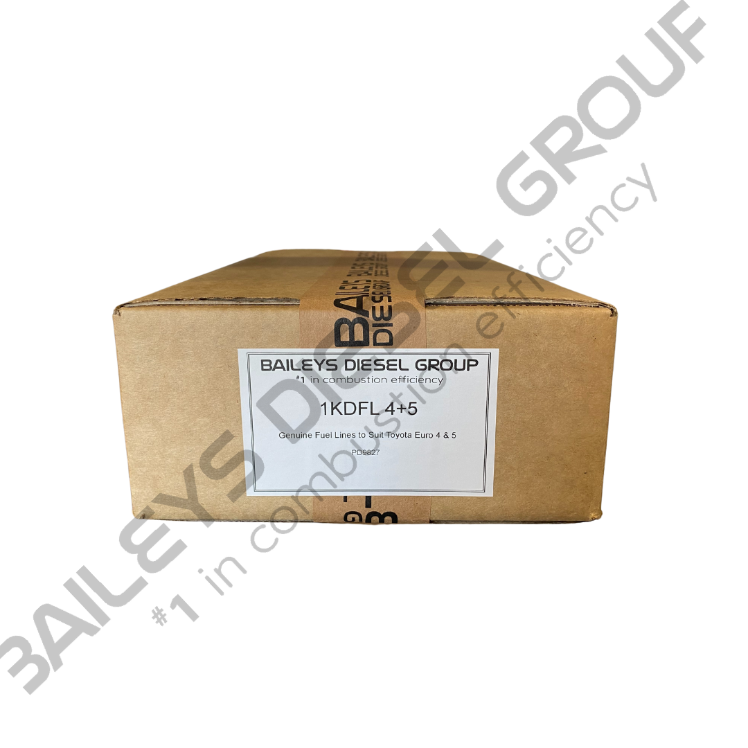 Genuine Fuel Lines (Set of 4) to suit Toyota Hilux / Prado 1KD-FTV Euro 4 & Euro 5