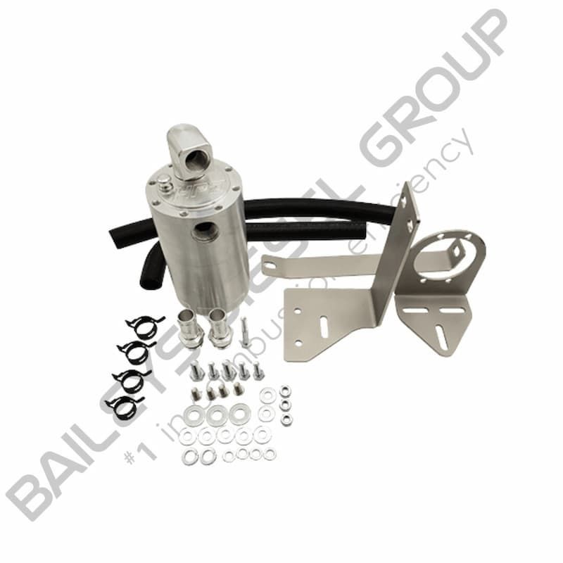 HPD Catch Can Kit to suit Toyota Landcruiser 100 Series 1HD-FTE HPD Catch Can Kit for Toyota Landcruiser 100 Series 1HD-FTE (OCC-B-100FT)