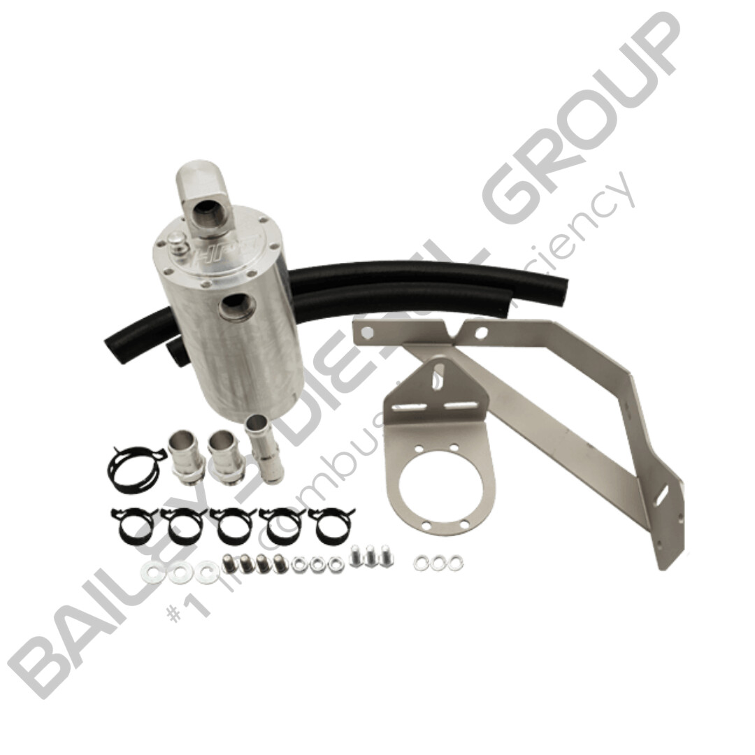 HPD Catch Can Kit to suit Toyota Prado 120 Series 1KD-FTV HPD Catch Can Kit for Toyota Prado 120 Series 1KD-FTV (OCC-B-P120)