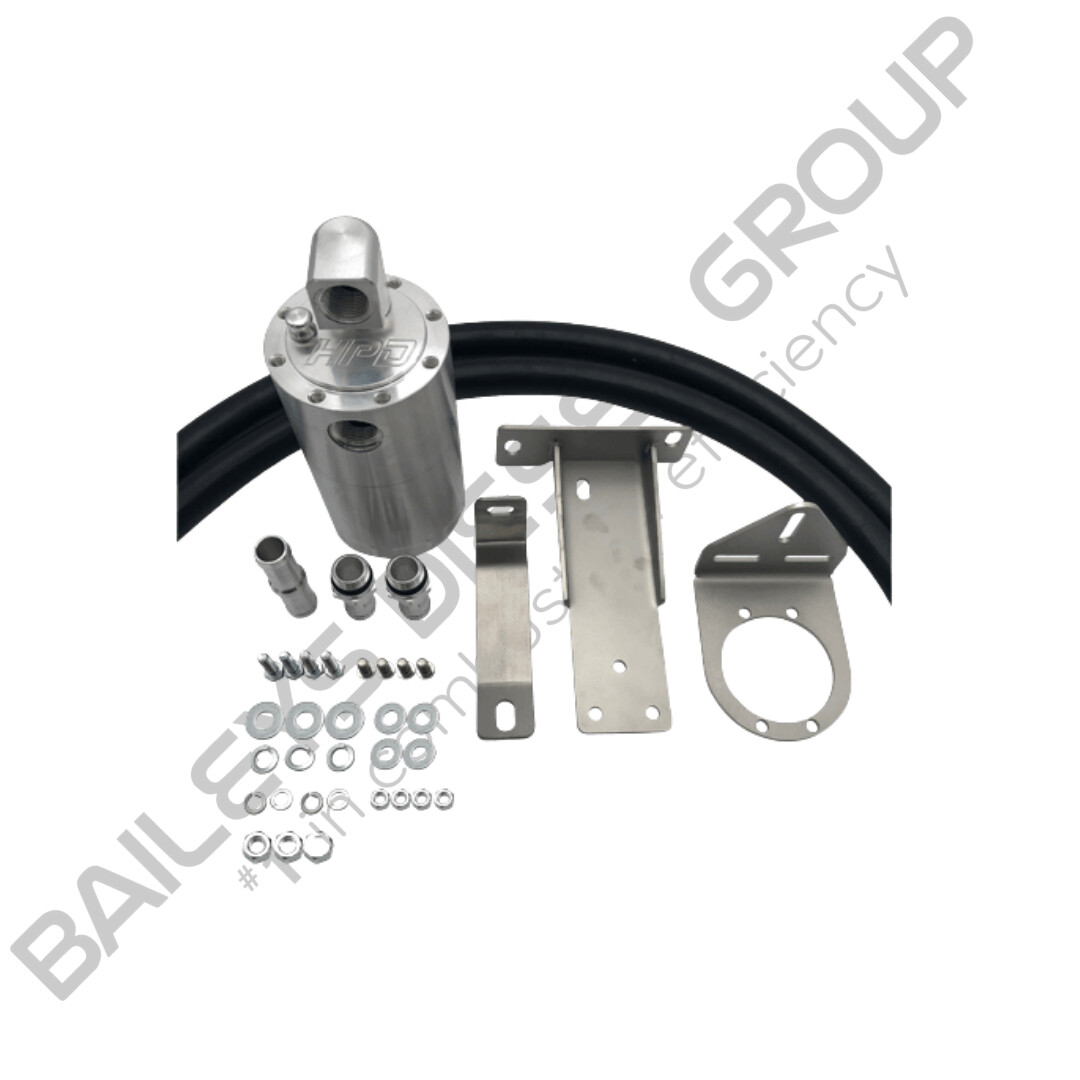 HPD Catch Can Kit to suit Toyota Prado 150 Series 3.0L 1KD-FTV HPD Catch Can Kit for Toyota Prado 150 Series 3.0L 1KD-FTV (OCC-B-P150)