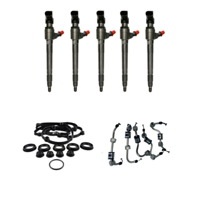 Genuine Injector Bundle to suit Ford Ranger 2016+ DPF 3.2L VDO / Siemens Injector Bundle for Ford Ranger 2016+ DPF 3.2L (BK2Q-9K546-AG)