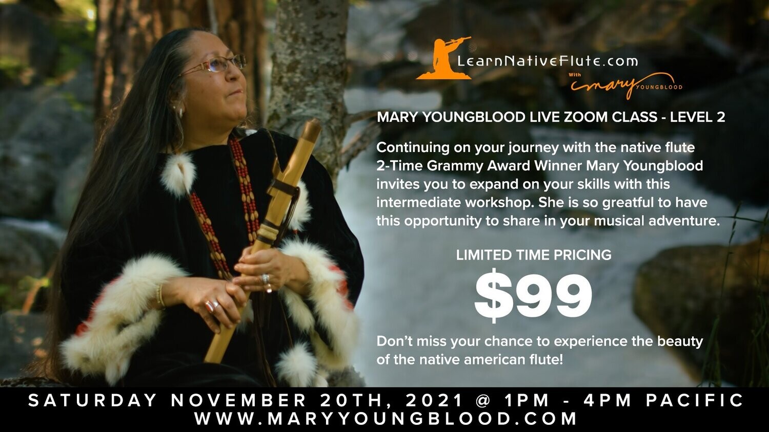 Mary Youngblood Zoom Group Class Level 2 LIVE 11/20/2021