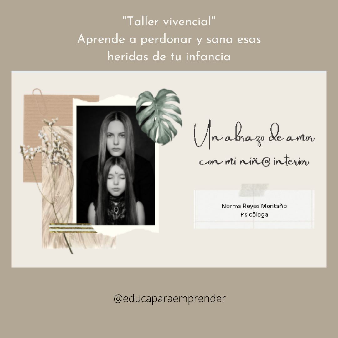 Taller Vivencial online &quot;UN ABRAZO DE AMOR A MI NIÑO INTERIOR&quot; (Grabado) $950ARS - $25USD Extranjeros