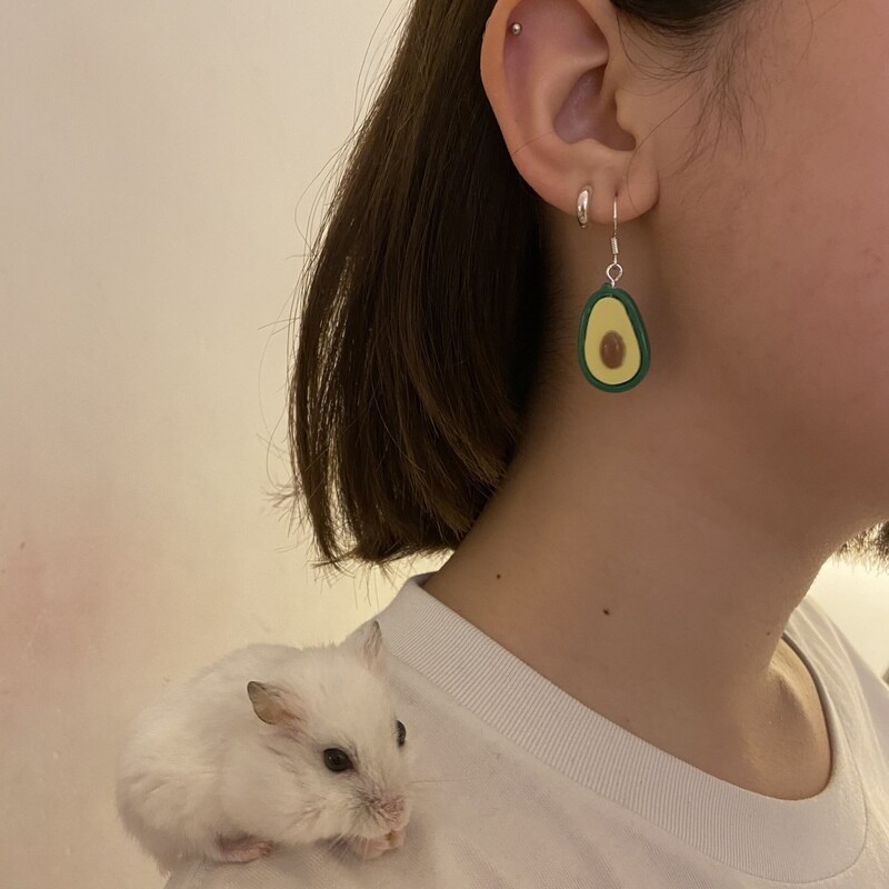 Avocado Earrings