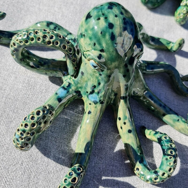Ceramic Sea life sculptures
