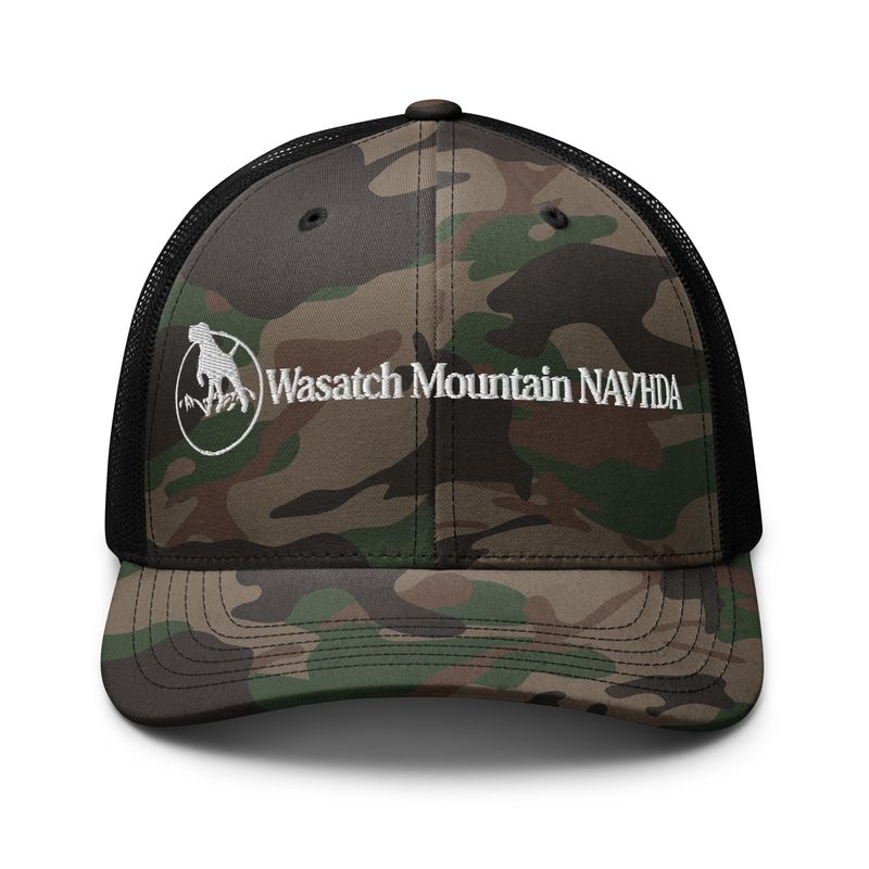 Camo Wasatch Mountain Chapter Hat