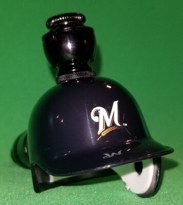 MILWAUKEE BREWERS "BAD ASS" BASEBALL PIPE Straight/Black Anodized