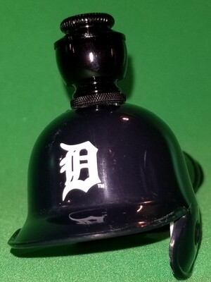 DETROIT TIGERS "BAD ASS" BASEBALL PIPE Straight/Black Anodized