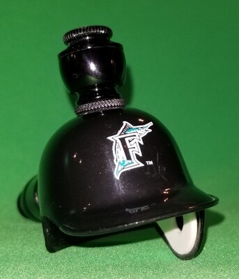 MIAMI MARLINS "BAD ASS" BASEBALL PIPE Straight/Black Anodized