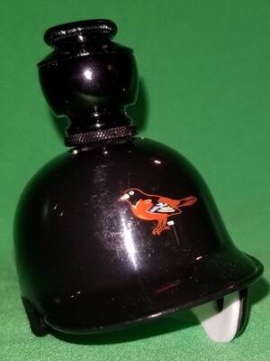 BALTIMORE ORIOLES "BAD ASS" BASEBALL PIPE Straight/Black Anodized