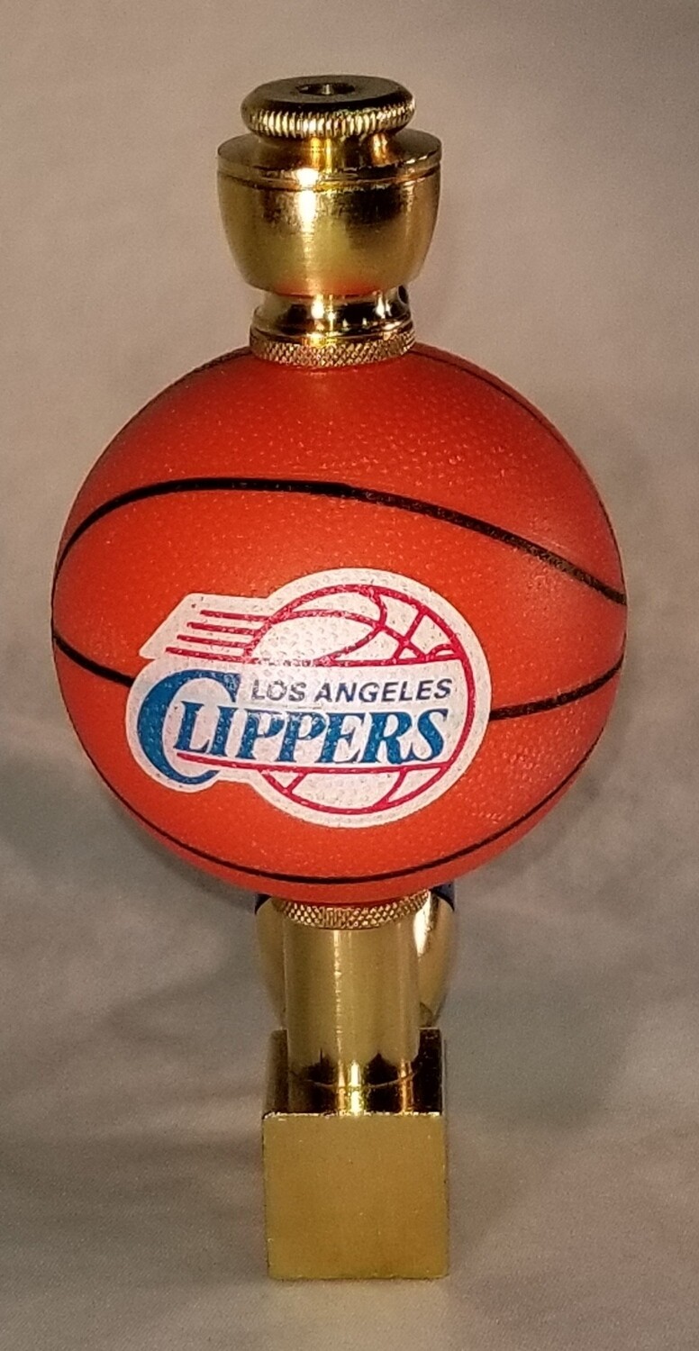 LOS ANGELES CLIPPERS BASKETBALL SMOKING PIPE Wedge/Brass