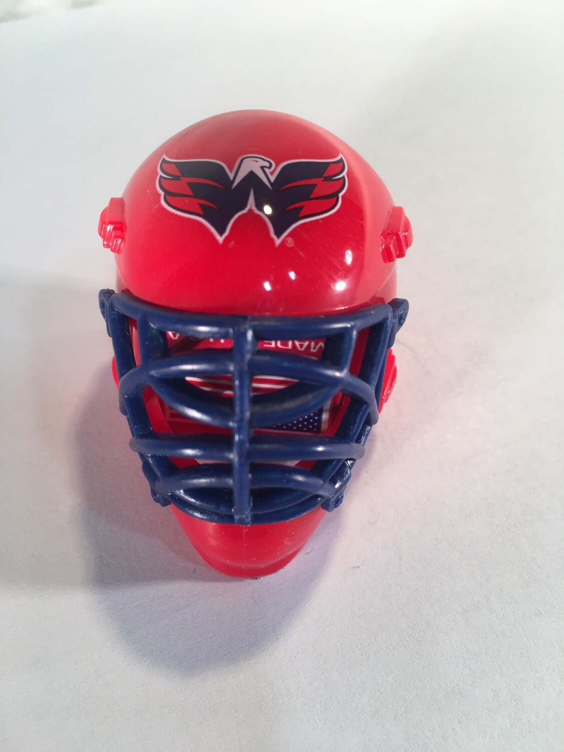 WASHINGTON CAPITOLS HOCKEY GOALIE MASK/HELMET CHALKER