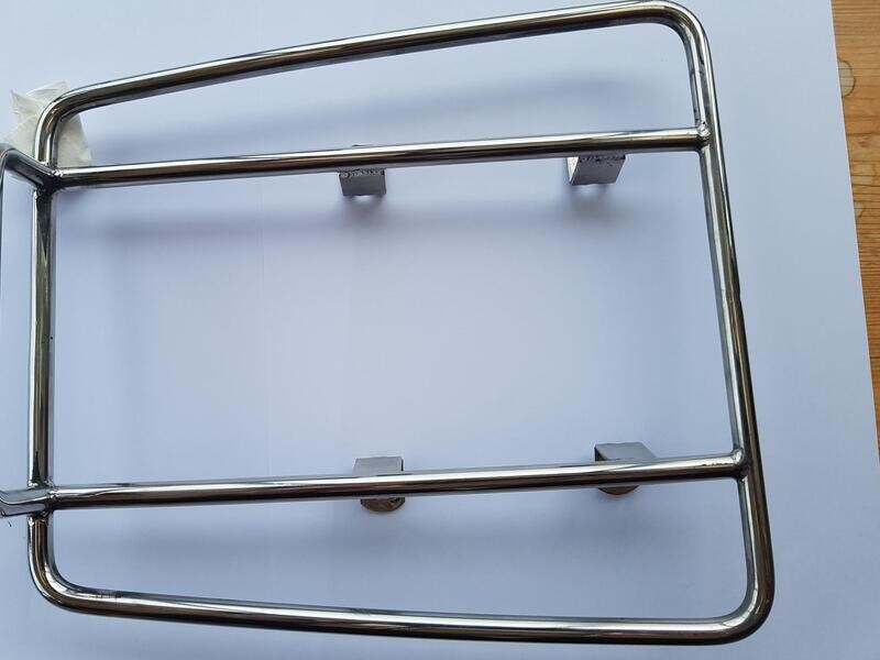 Rear sprint rack - Polished stainless steel