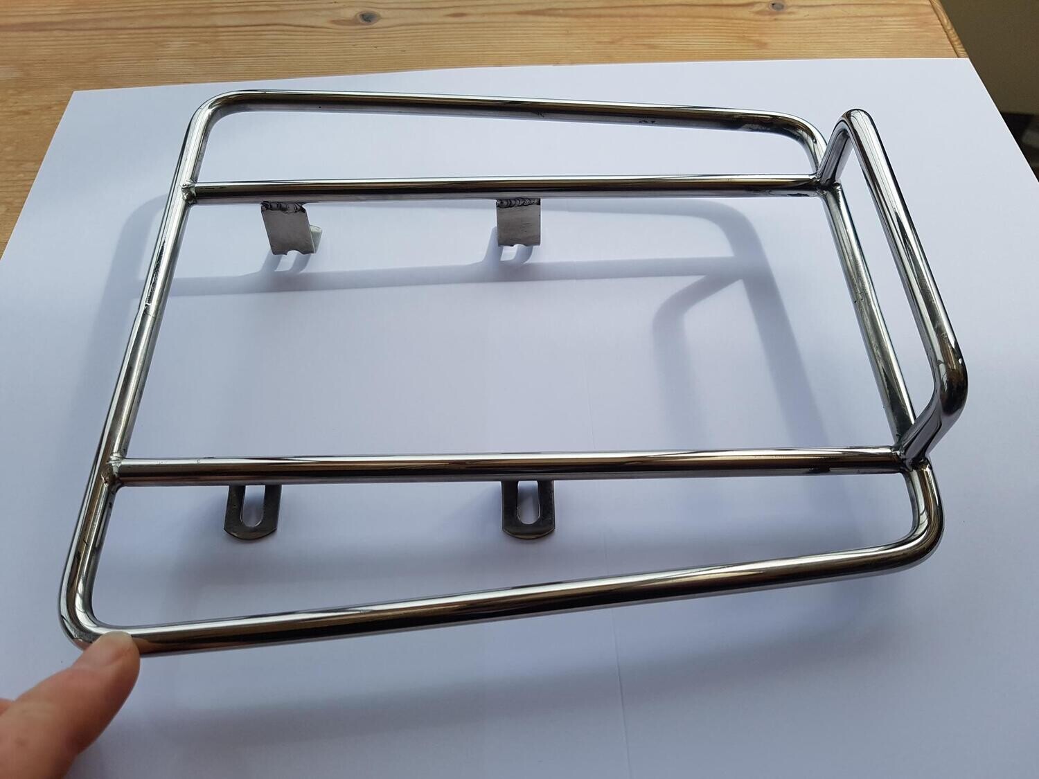 Rear sprint rack - Polished stainless steel