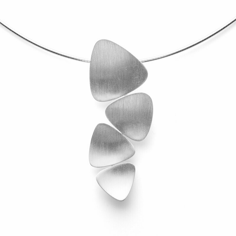 Anhänger 925/- Silber mattiert Anhänger 925/- Silber mattiert