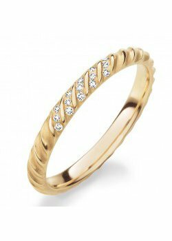 Trauringpaar in Gold