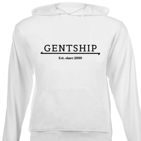 Gentship Hoodie White