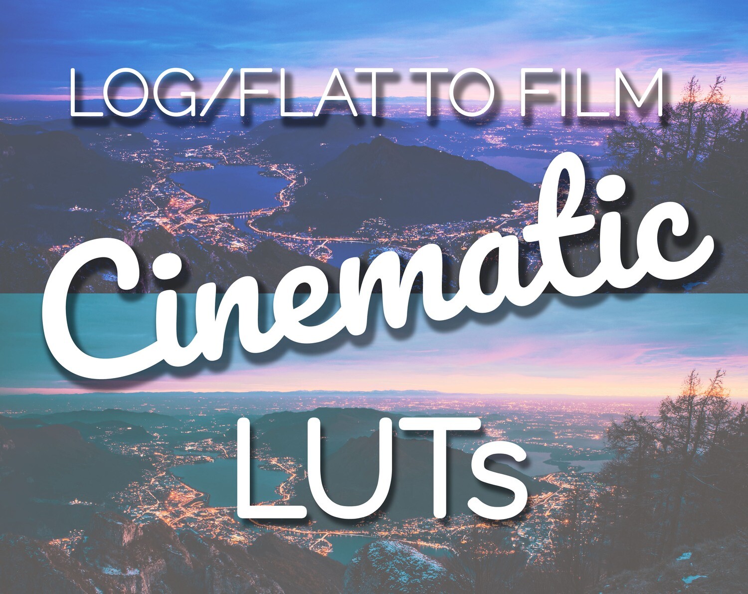 20 Log/Flat to Film LUTs