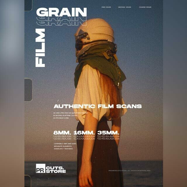 PremiereCuts 4k Film Grain
