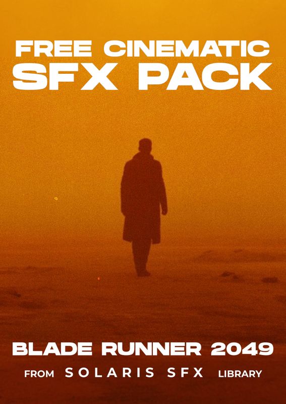 Blade Runner 2049 Inspired FREE SOUNDS