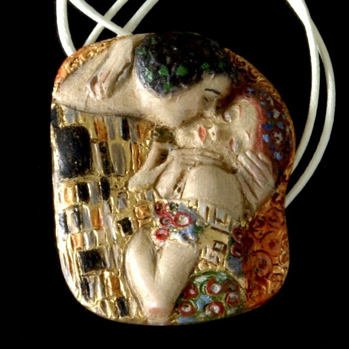Medalla El Beso de Klimt