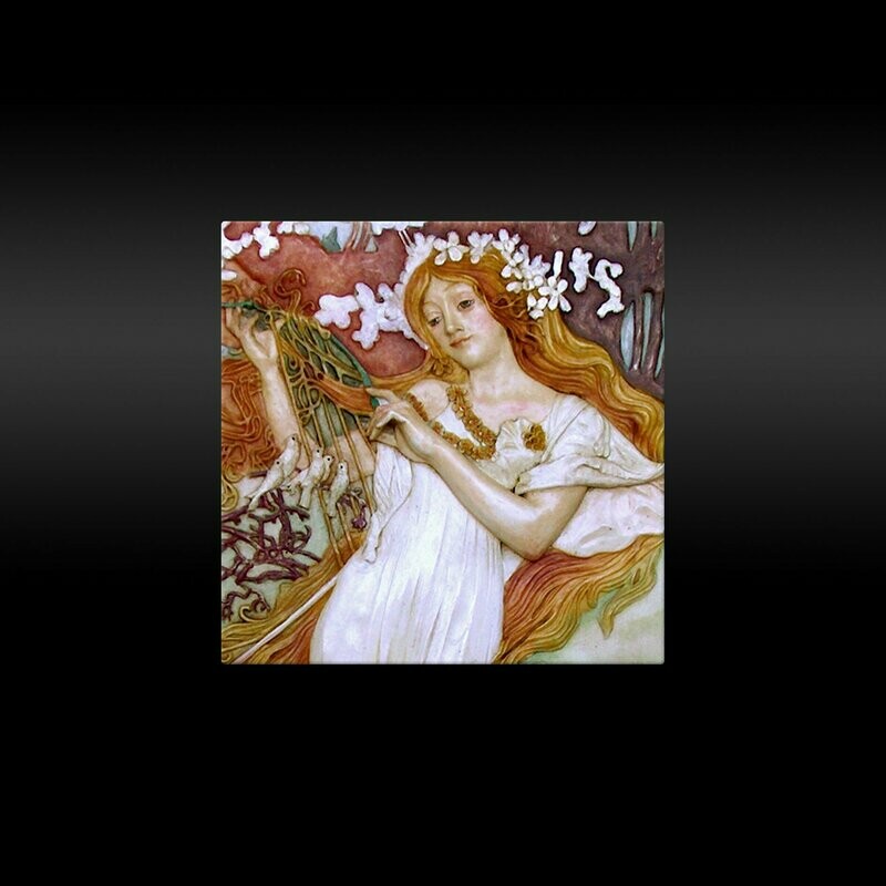 Primavera de Mucha, fragmento