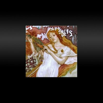 Primavera de Mucha, fragmento