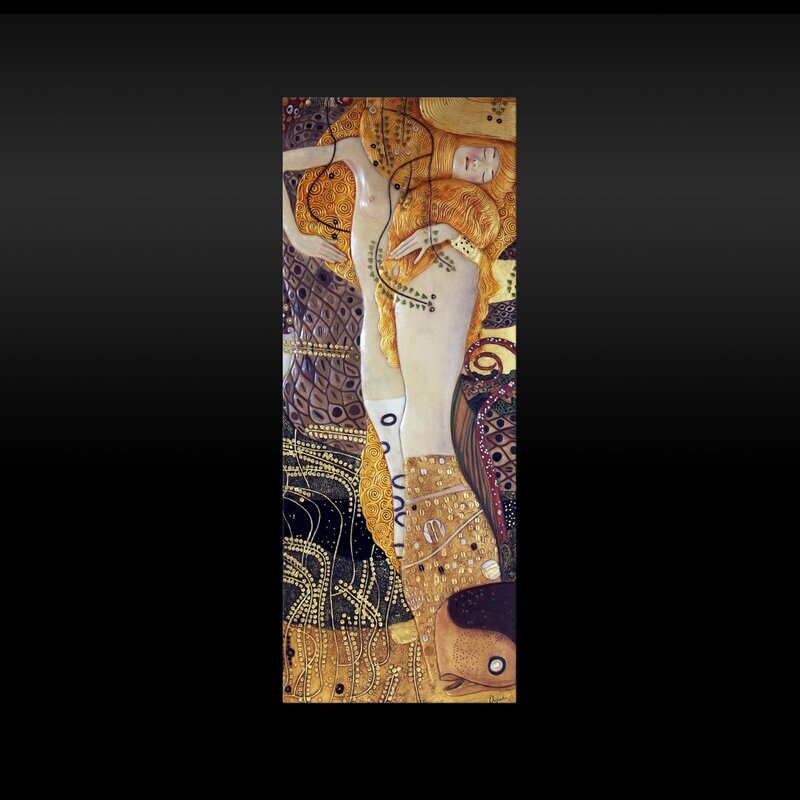 Serpientes de Agua I de Klimt