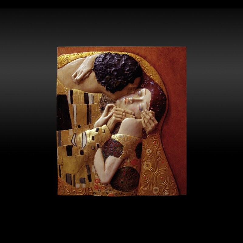 El Beso de Klimt. Fragmento