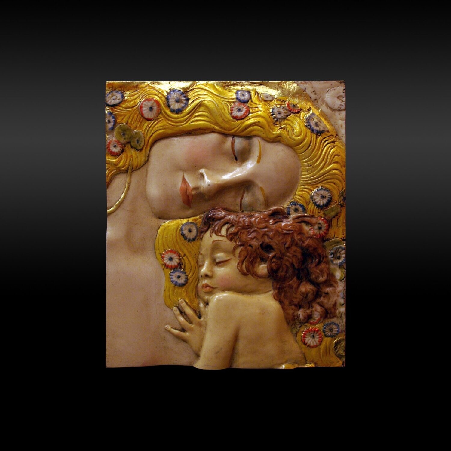Maternidad de Klimt. Fragmento
