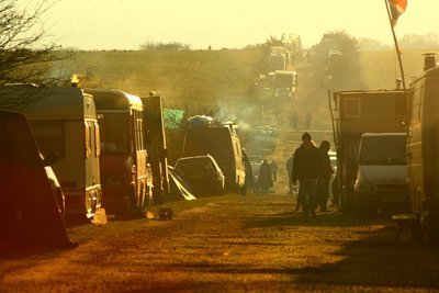 A4 print of the Drove road (byway) at Stonehenge taken at the Winter Solstice 2016