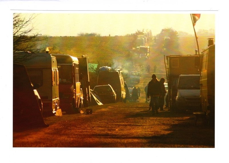 Stonehenge Drove greeting card