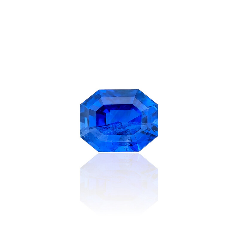 Saphir Bleu Royal 1.40 Ct - Chauffé