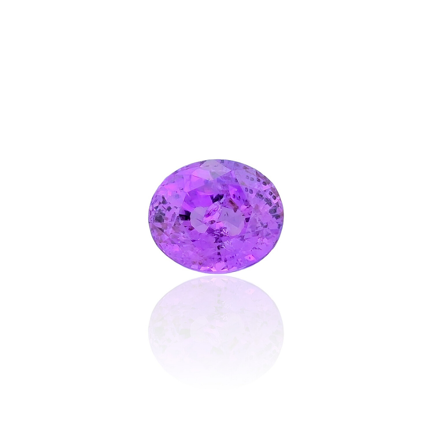 Saphir Violet 1.58 Ct - Chauffé