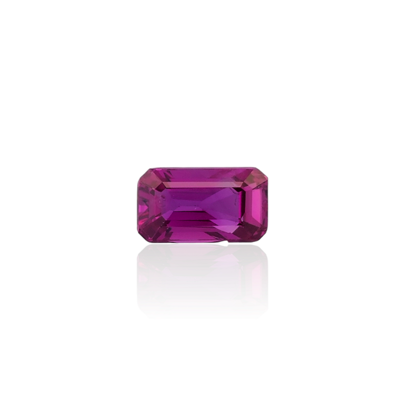 Rubis Rose Rougeâtre 0.54 Ct - Chauffé Rubis Rose Rougeâtre 0.54 Ct - Chauffé