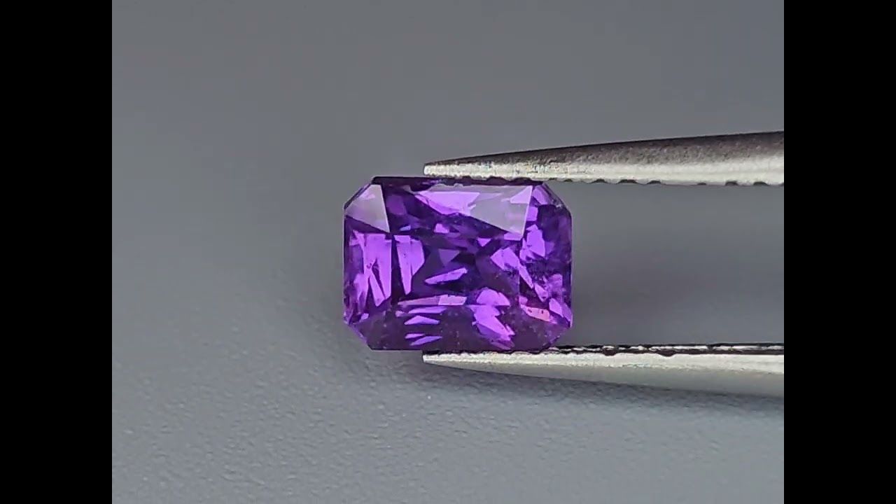 Saphir Violet 1.52 Ct - Non chauffé