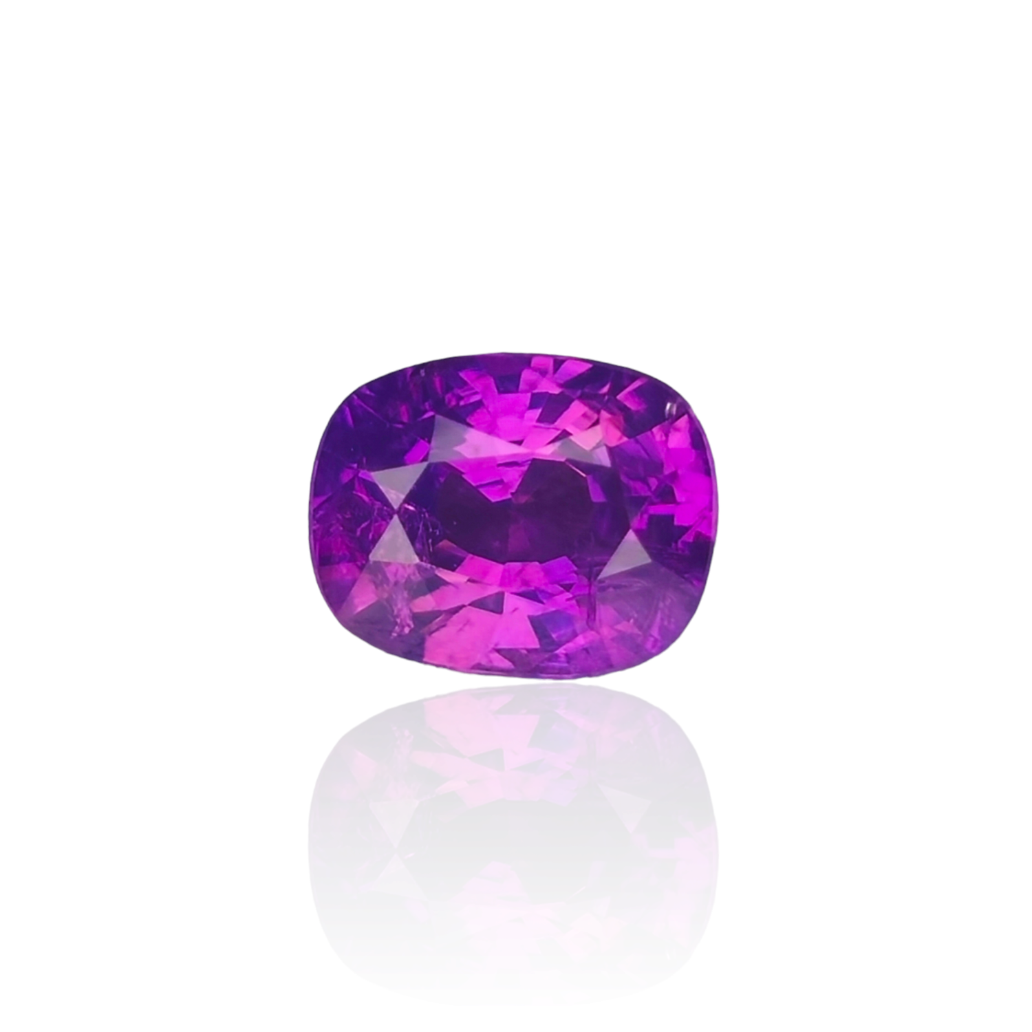 Saphir Violet 1.43 Ct - Non chauffé