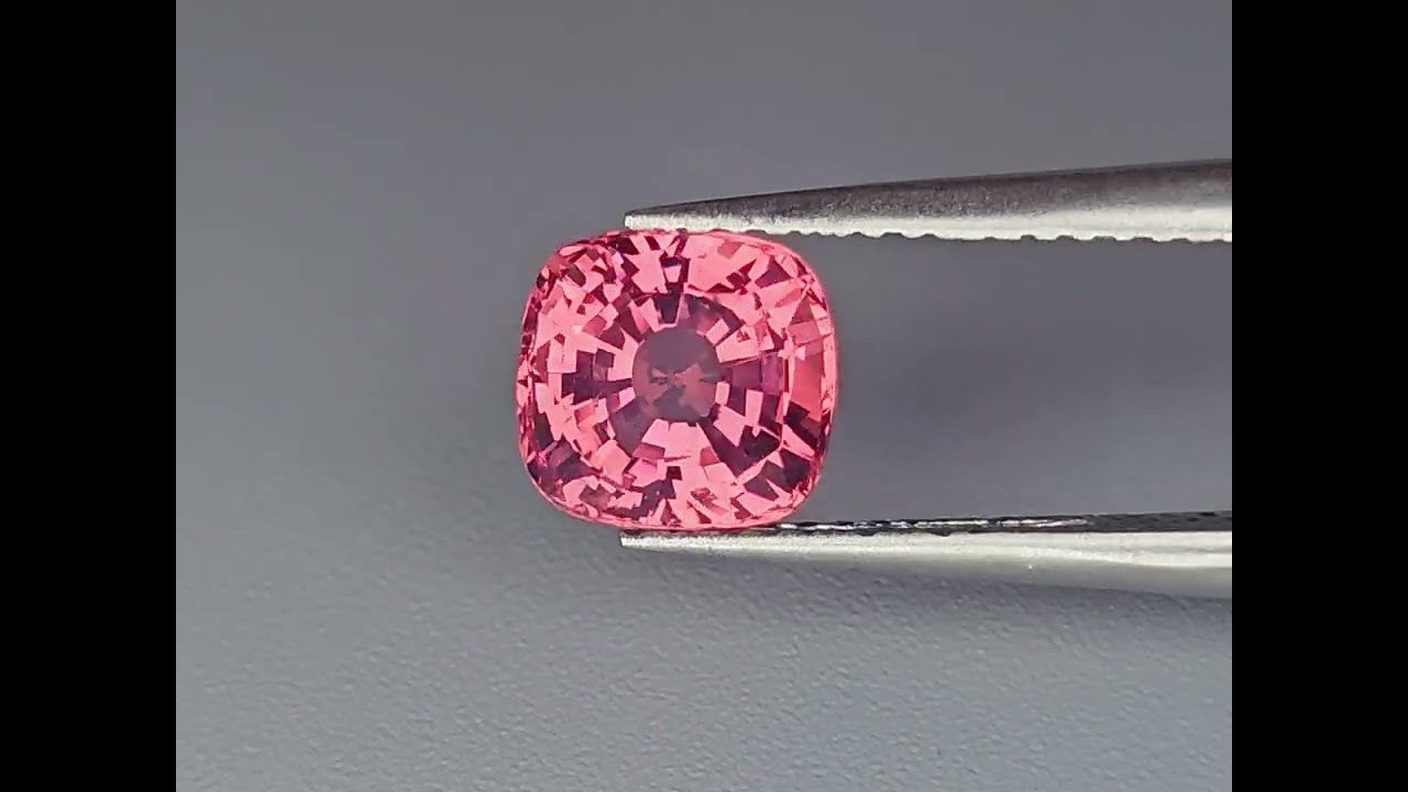 Spinelle Rouge Rose 2.12 Ct