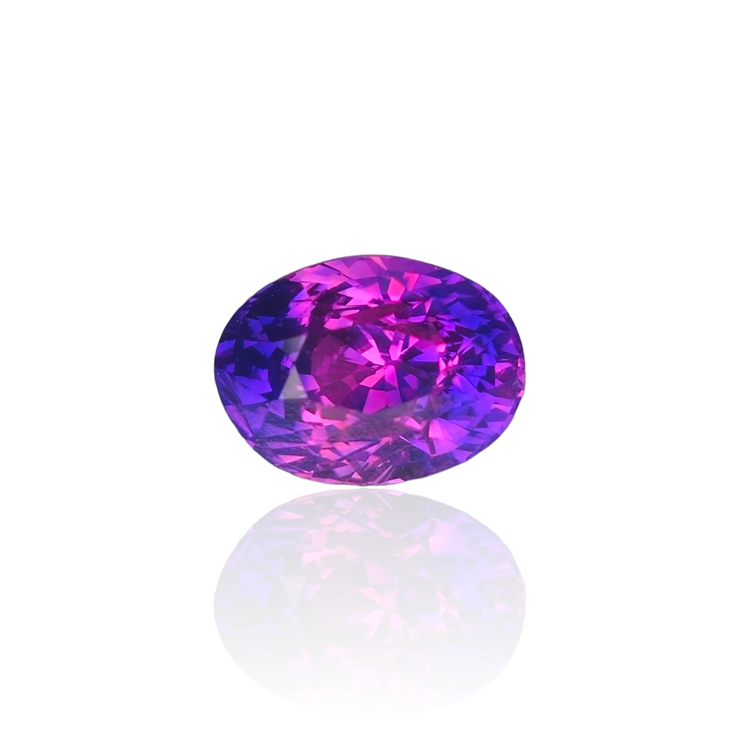 Saphir Bleu / Violet 1.58 Ct - Non chauffé