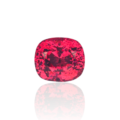 Spinelle Rouge Orange 2.11 Ct