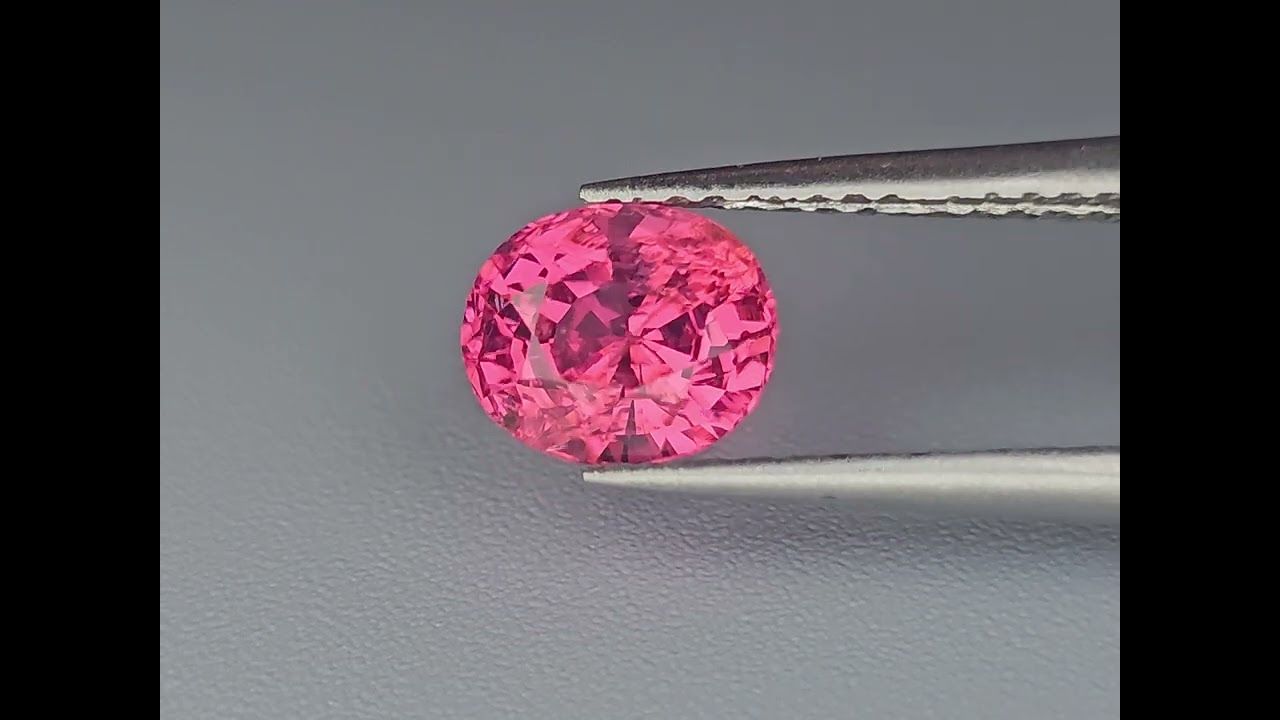 Spinelle Rouge Rose 1.45 Ct