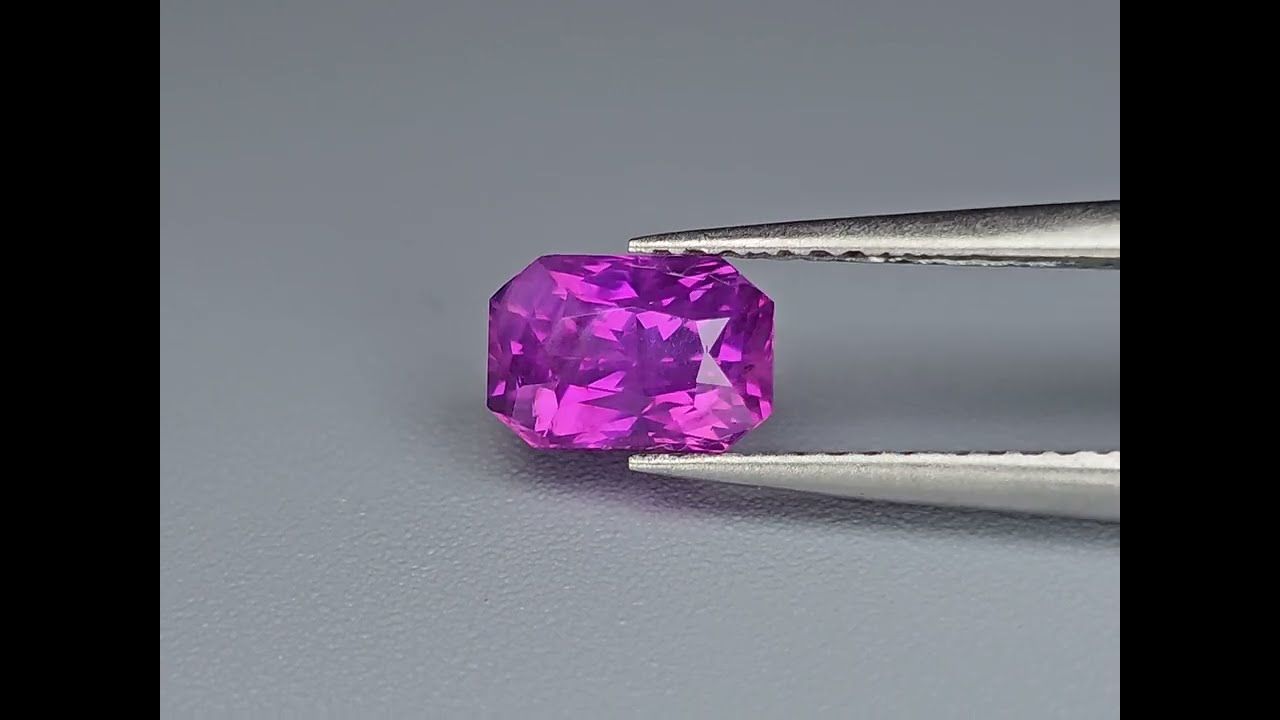Saphir Violet 1.52 Ct - Non chauffé