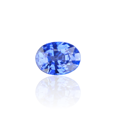 Saphir Bleu 1.42 Ct - Traité