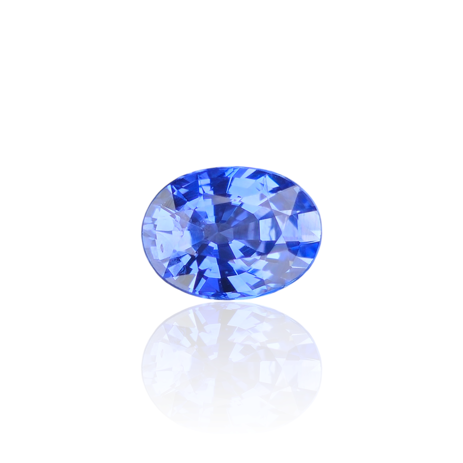 Saphir Bleu 1.42 Ct - Traité