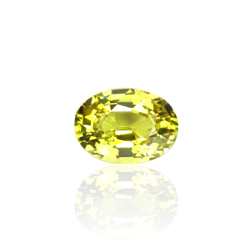 Saphir Vert 0.95 Ct - Non chauffé