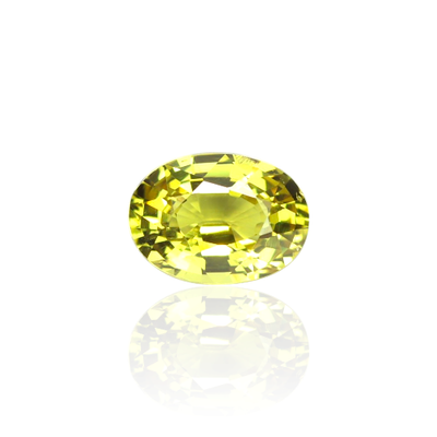 Saphir Vert 0.95 Ct - Non chauffé