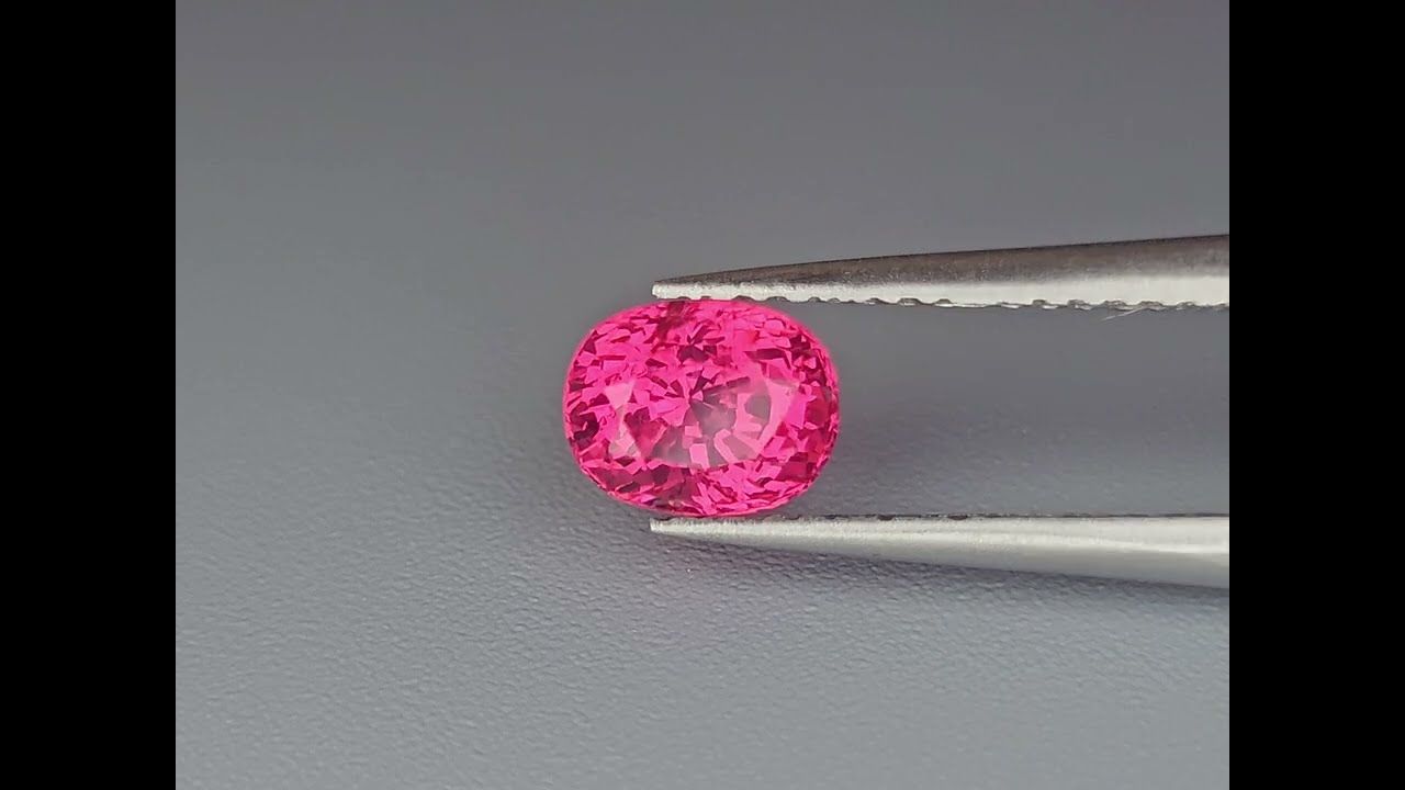 Spinelle Rose Rouge 1.15 Ct