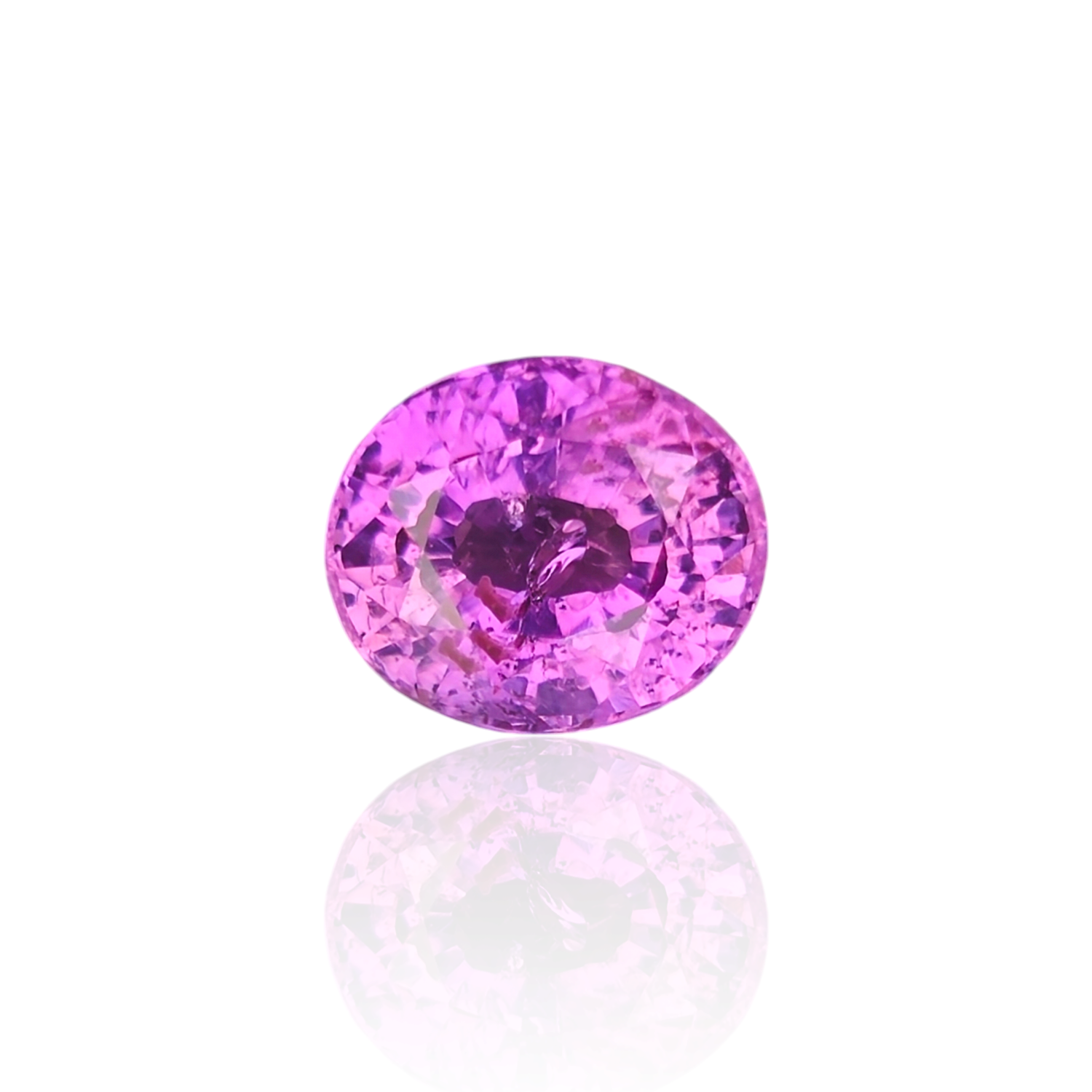Saphir Violet 1.58 Ct - Chauffé
