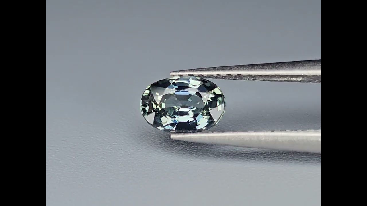 Saphir Teal 0.96 Ct - Non chauffé